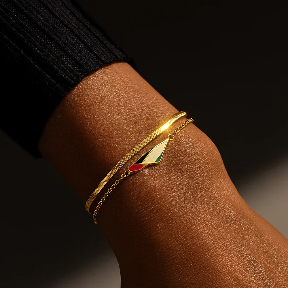 Rahma Unity Herringbone Bracelet