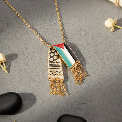 Barakah Keffiyeh Necklace