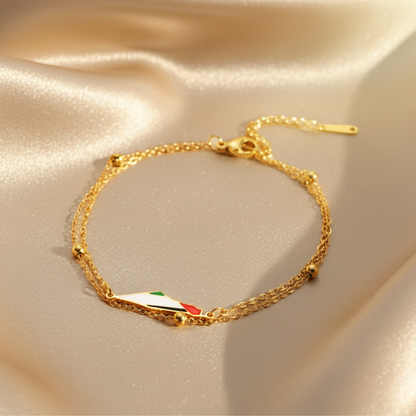 Barakah Palestine Map Bracelet