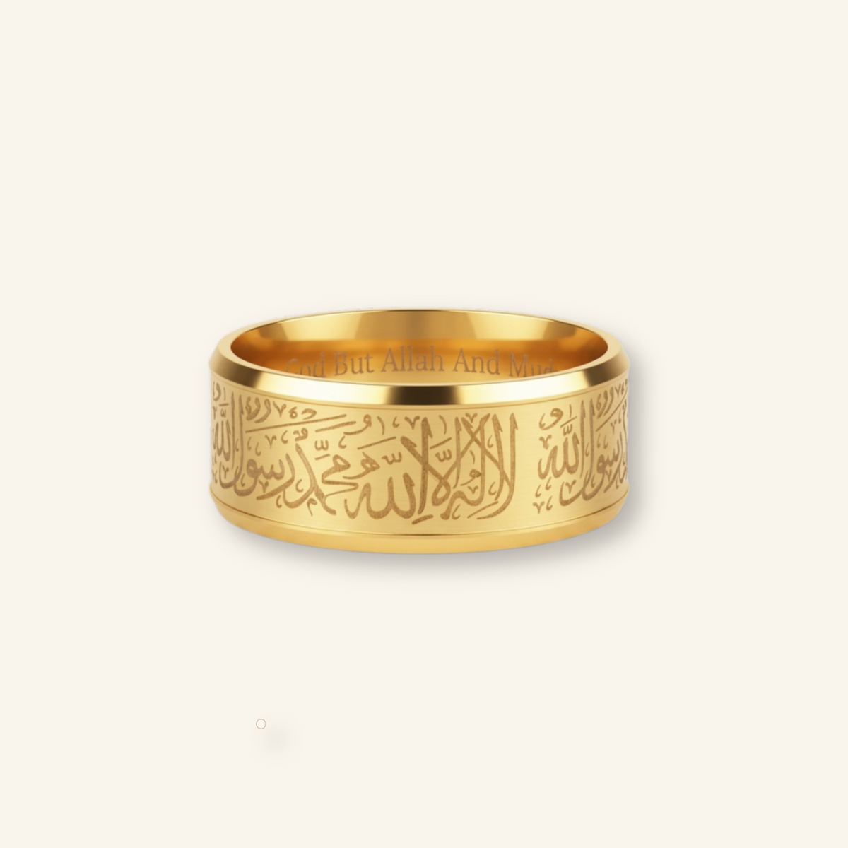 Barakah Shahada Gold Ring