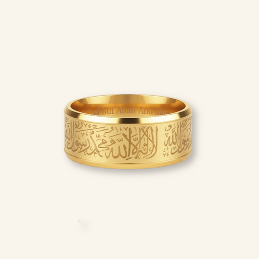 Barakah Shahada Gold Ring