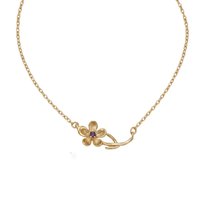 Petite Bloom Birth Flower Necklace VIP
