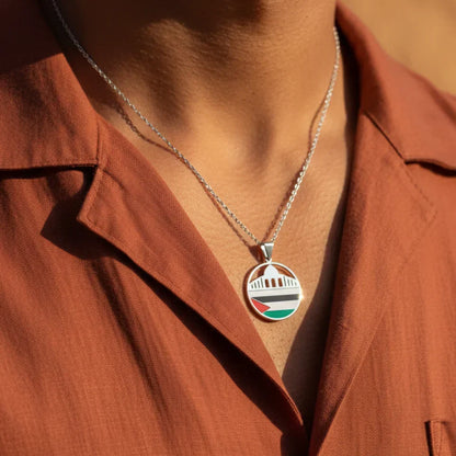 Barakah Palestine Mosque Necklace VIP
