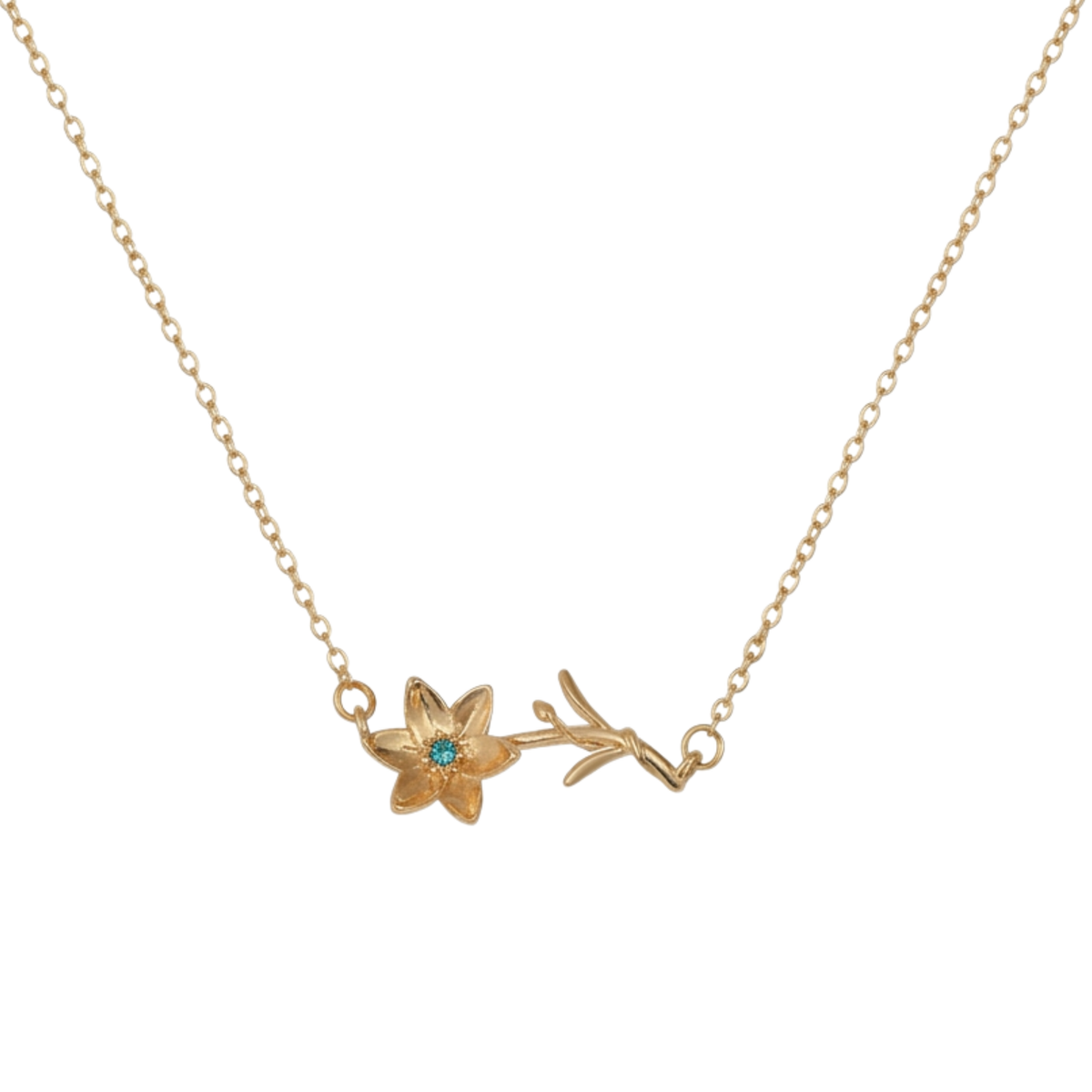 Petite Bloom Birth Flower Necklace VIP