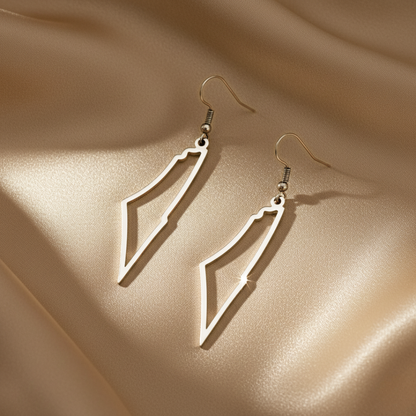 Barakah Palestine Outline Earrings