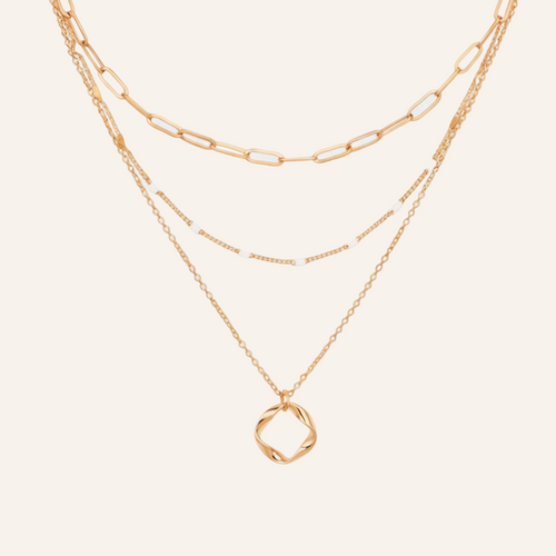 Barakah Aurora Layers Necklace