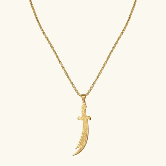 Barakah Lion's Blade Necklace