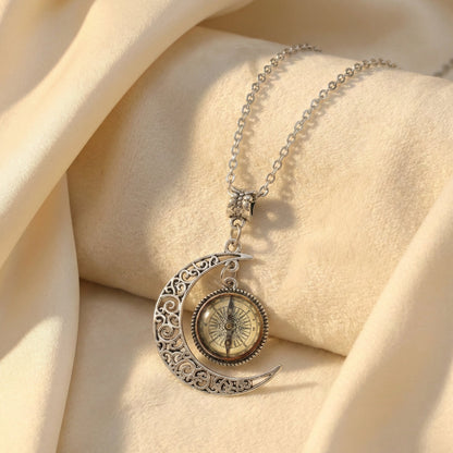 Barakah Noor Crescent Necklace
