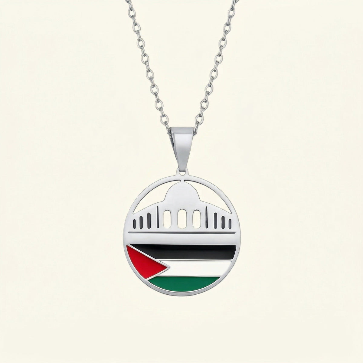 Barakah Palestine Mosque Necklace VIP