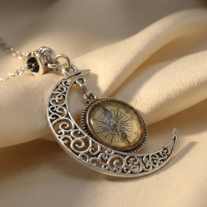 Barakah Noor Crescent Necklace