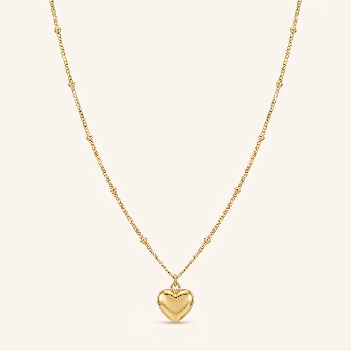 Dainty Heart Charm Necklace VIP