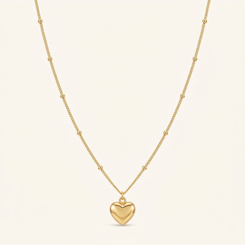 Dainty Heart Charm Necklace VIP