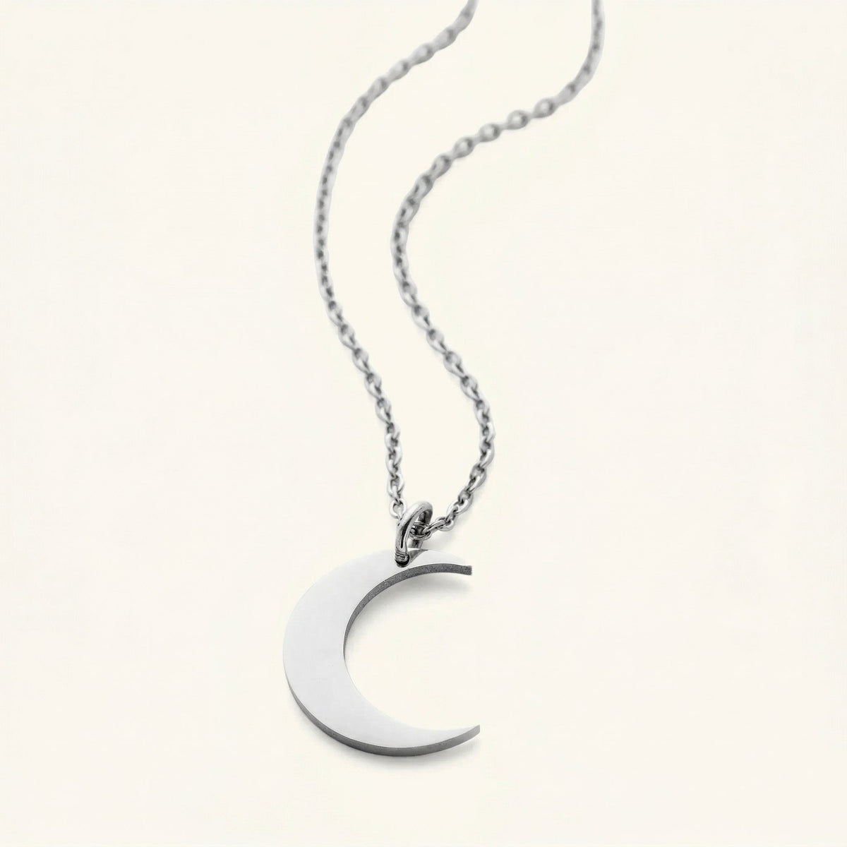 Barakah Nurani Crescent Necklace