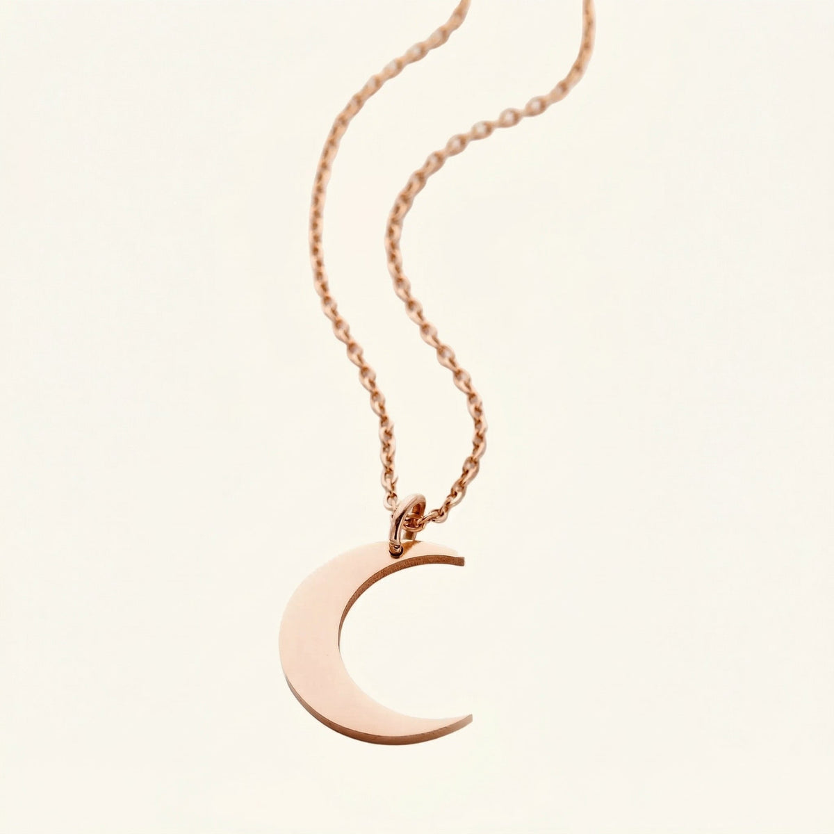 Barakah Nurani Crescent Necklace