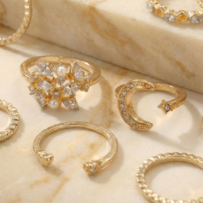 Barakah Layali Moonlight Ring Set