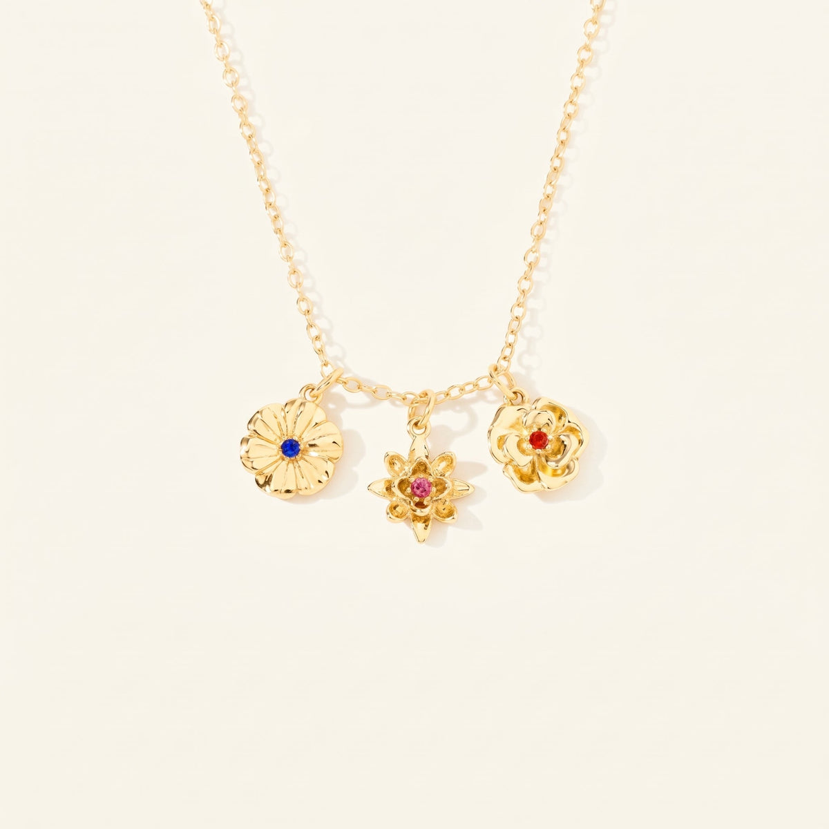 Bloom of Birth Charm Necklace VIP