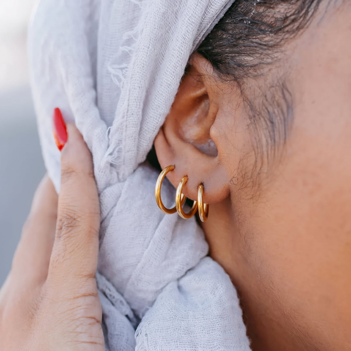 Barakah Rawan Earrings Set