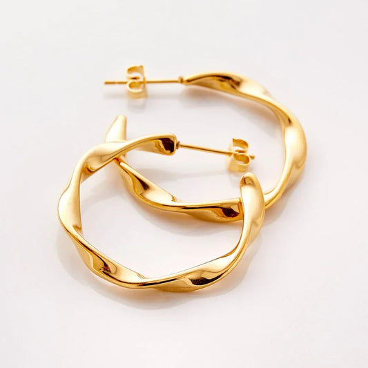 Barakah Hiba Hoop Earrings