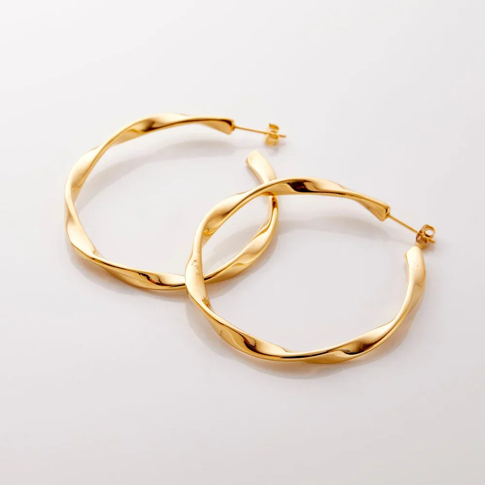 Barakah Hiba Hoop Earrings