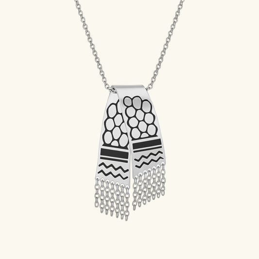 Barakah Classic Keffiyeh Necklace