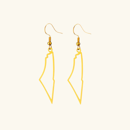 Barakah Palestine Outline Earrings