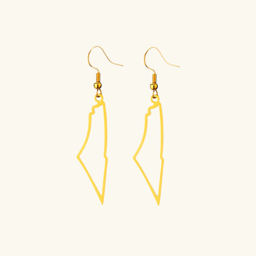 Barakah Palestine Outline Earrings