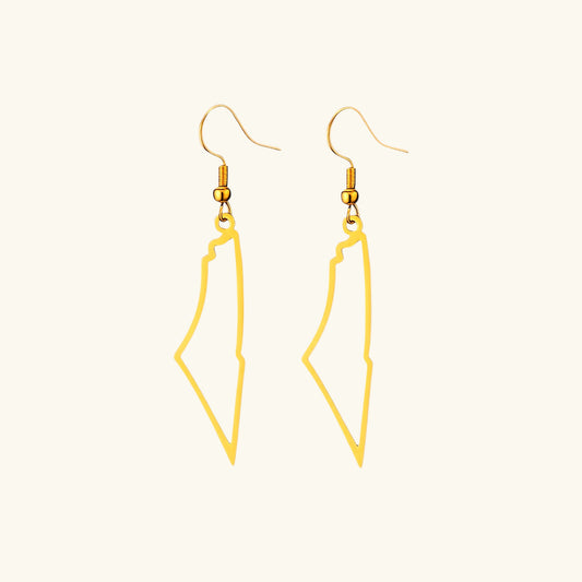 Barakah Palestine Outline Earrings