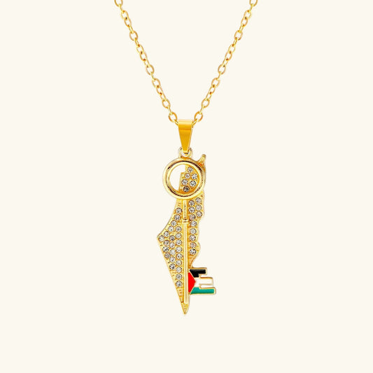 Barakah Palestine Key Necklace