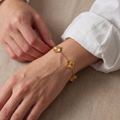 Clover Charm Bracelet