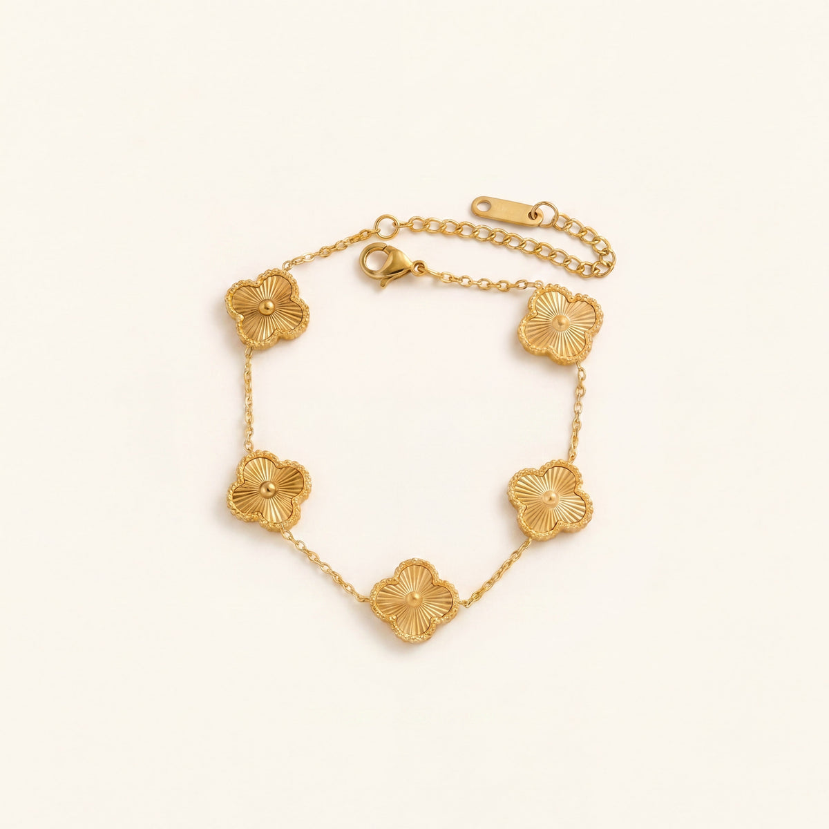 Clover Charm Bracelet